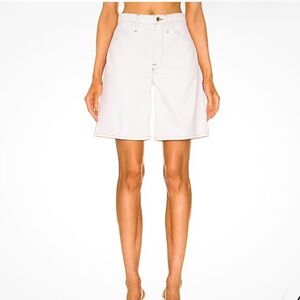 Frame Le Italien Denim Bermuda Shorts